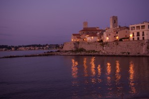 Antibes, Südfrankreich. Am früherem Morgen
