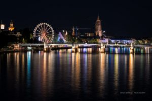 Frankfurt am Nacht. Iryna Mathes Photography