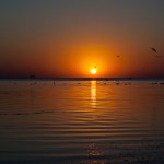 sunset at the Black Sea