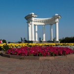 Poltava, one of its attractions: The Rotonda