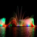 Singing and dancing fountains