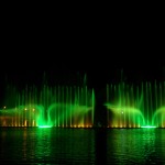 water show. It starts..