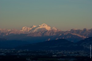 Montblanc im September 2011. Fotografie Iryna Mathes