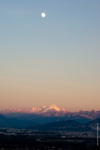 Montblanc im September 2011. Fotografie Iryna Mathes