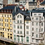Karlsbad, wunderschöne Fasaden.