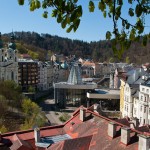 Spring Geyser in Karlovy Vary
