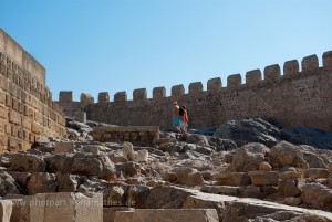 Akropolis von Lindos, Foto Iryna Mathes