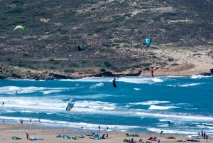 Surferparadies: Prassonissi, Rhodos