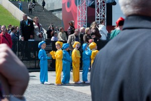 Tanzgruppe in MiniFormat