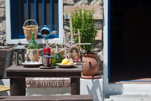 Shopping Straße, Zia, Kos, Griechenland. Reisefotografin Iryna Mathes