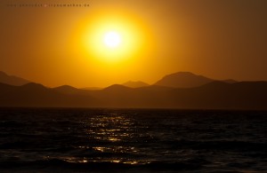 Beim Sonnenuntergang. Kos, Griechenland. Reisefotografie Iryna Mathes