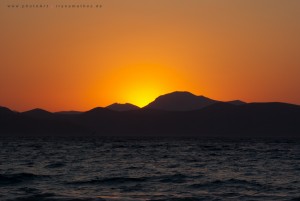 Beim Sonnenuntergang. Kos, Griechenland Reisefotografie Iryna Mathes