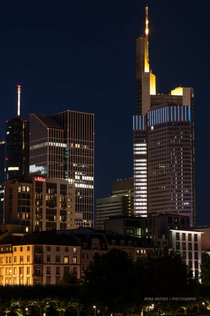 Frankfurt am Nacht