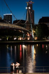 Frankfurt am Nacht. Iryna Mathes Photography