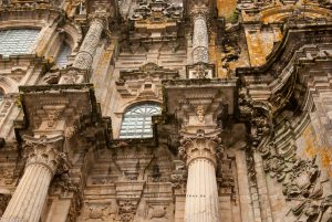 Santiago de Compostella, Details. Dom Tor. Fotoreise Iryna Mathes