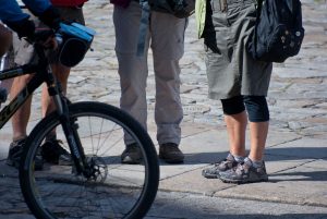 Die Füsse, die Jakobsweg gegangen sind. Iryna Mathes ühotography