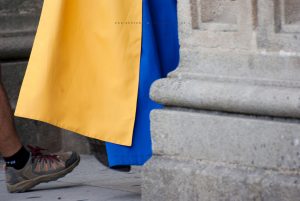 Die Füsse, die Jakobsweg gegangen sind. Iryna Mathes ühotography