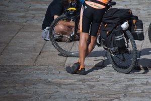 Die Füsse, die Jakobsweg gegangen sind. Iryna Mathes ühotography