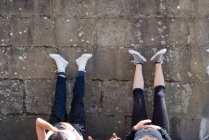 Die Füsse, die Jakobsweg gegangen sind. Iryna Mathes ühotography