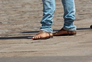 Die Füsse, die Jakobsweg gegangen sind. Iryna Mathes ühotography