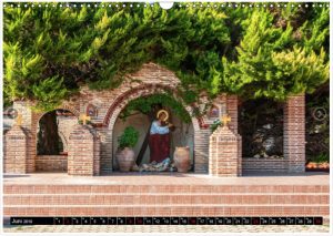 Fotokalender als Geschenk oder als Werbekalender. Thema Reise. Olymp, Griechenland