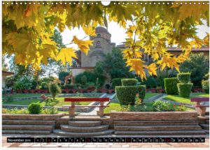 Fotokalender als Geschenk oder als Werbekalender. Thema Reise. Olymp, Griechenland