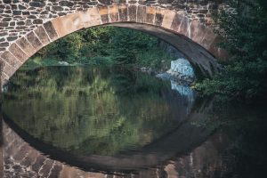Die Brücke. Landschaft Fotografie Iryna Mathes