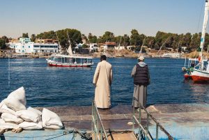 Assuan, Nil, Ägypten. Reise photography