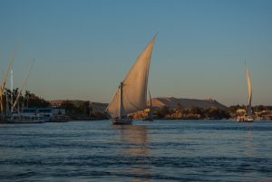 Assuan, Nil, Ägypten. Reise photography