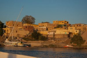 Assuan, Nil, Ägypten. Reise photography