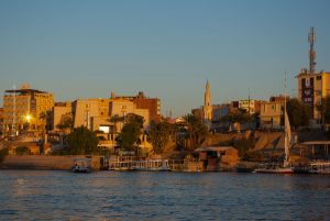 Assuan, Nil, Ägypten. Reise photography