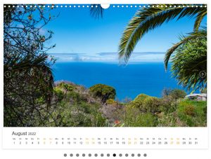 Kalender La Palma-Landschaften der Kanarischen Insel