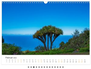 Kalender La Palma-Landschaften der Kanarischen Insel