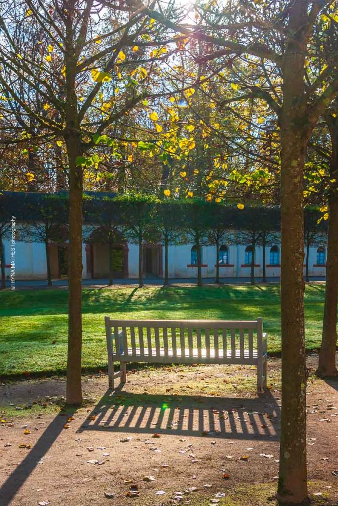 Schloss Favorite, Rastatt, Deutschland. Herbst 2020. Fotografie Iryna Mathes