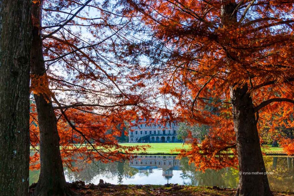 Schloss Favorite, Rastatt, Deutschland. Herbst 2020. Fotografie Iryna Mathes