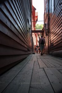 Bergen. Norwegen, Sommerreise. Städte und Landschaften der Natur