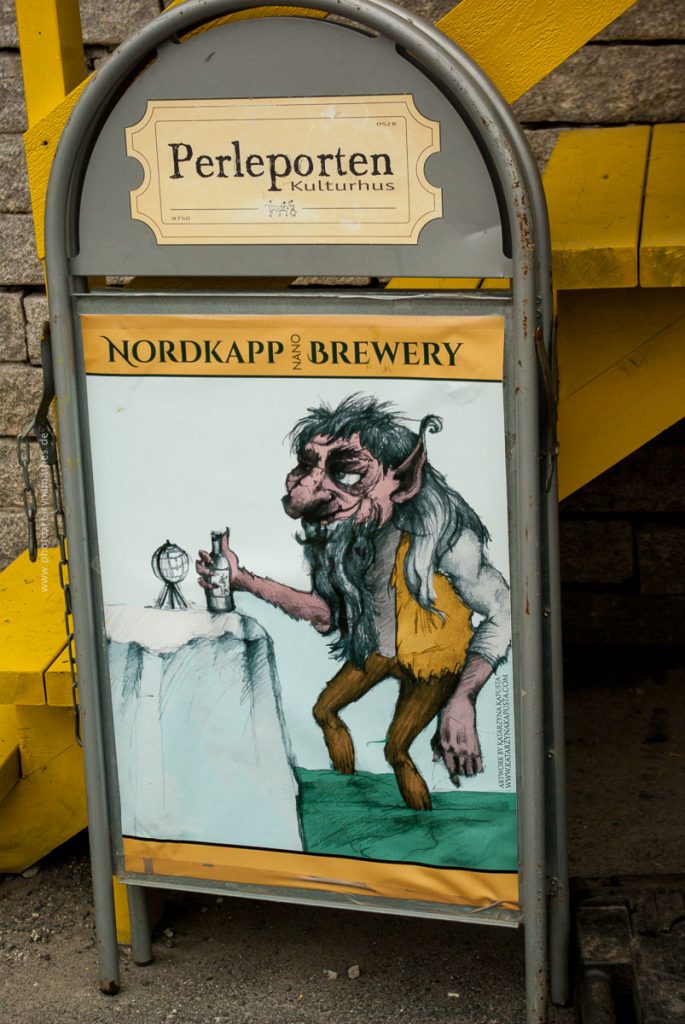 In Honningsvåg gesehen