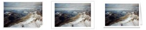 Schilthorn, Schweiz. Berglandschaft als Gallery Print, Poster und mehr