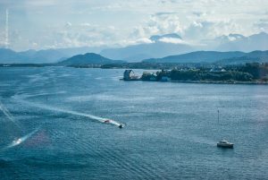 Norwegen, Sommerreise. Städte und Landschaften