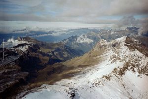 Schilthorn, Schweiz. Landschaft Fotografie