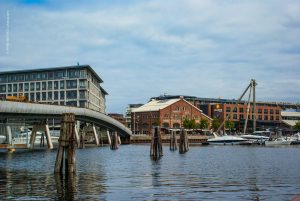 Trondheim, Norwegen, Sommerreise. Städte und Landschaften der Natur