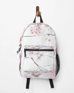 Foto als Print. Rücksack mit einem Natur Zarte Frühling Motiv