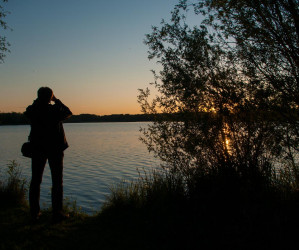 Abend am Baggersee. Naturfotografie Iryna Mathes