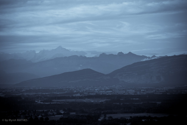 Montblanc im September 2011. Fotografie Iryna Mathes